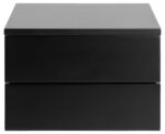 Naktinis staliukas AVIGNON 37x32xH24,6cm, juodas - Image 2