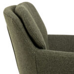 Valgomojo kėdė DORA su porankiu, žalia - Image 7