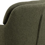 Valgomojo kėdė DORA su porankiu, žalia - Image 9