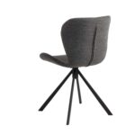 Valgomojo kėdė BATILDA-A1 pilka/juoda - Image 10