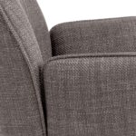 Valgomojo kėdė GLENDA su porankiu, ruda - Image 6