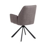 Valgomojo kėdė GLENDA su porankiu, ruda - Image 10