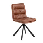 Valgomojo kėdė DEAN ruda