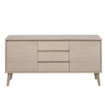 Komoda NAGANO 40x150xH75cm, šviesus ąžuolas