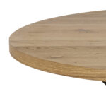 Valgomojo stalas HEAVEN D120xH76,4cm, natūralus - Image 7