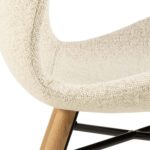 Valgomojo kėdė BATILDA-A1 smėlio/ ąžuolo spalvos - Image 4