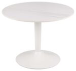 Kavos staliukas MALTA D60xH45cm, baltas
