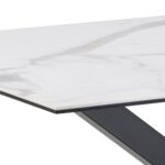Valgomojo stalas HEAVEN 135x80xH75,5cm, baltas - Image 3