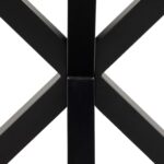 Valgomojo stalas HEAVEN D119xH75,5cm, pilkas - Image 4