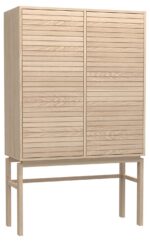 Spinta LINLEY 90,8x40xH150cm, smėlio spalvos