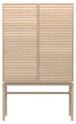 Spinta LINLEY 90,8x40xH150cm, smėlio spalvos - Image 2