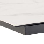 Valgomojo stalas IRWINE 200/240x100xH76cm, baltas - Image 5