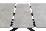 Valgomojo stalas IRWINE 200/240x100xH76cm, pilkos spalvos - Image 4