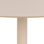 Valgomojo stalas IBIZA D110xH74cm, smėlio spalvos - Image 4