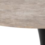 Valgomojo stalas MALTA D90xH75cm, rudos spalvos - Image 2