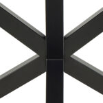 Valgomojo stalas HEAVEN 135x80xH75,5cm, rudos spalvos - Image 4