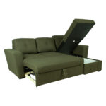 Kampinė sofa-lova WHITBY žalia - Image 2