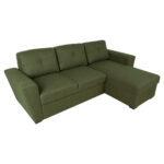 Kampinė sofa-lova WHITBY žalia - Image 3