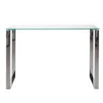 Konsolinis staliukas KATRINE 110x40xH76cm, stiklas