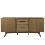 Spintelė MARTE 180x44xH84cm, ąžuolas