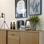 Spintelė MARTE 180x44xH84cm, ąžuolas - Image 3