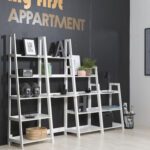 Lentyna WALLY 63x40xH180cm, balta - Image 2