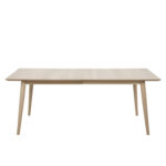 Valgomojo stalas CENTURY 200x100xH75,3cm, šviesus ąžuolas