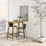 Baro stalas CHARA 117x58xH105cm, ąžuolas - Image 3