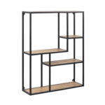 Sieninė lentyna SEAFORD 75x20xH91cm, ąžuolas