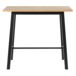 Baro stalas CHARA 117x58xH105cm, ąžuolas/juoda - Image 2