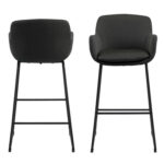 Baro kėdė LISA tamsiai pilka - Image 2