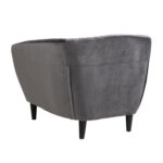 Fotelis RIA tamsiai pilkas - Image 2