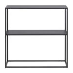 Konsolinis staliukas NEWTON 79,5x26xH80,5cm, juodas - Image 2