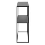 Konsolinis staliukas NEWTON 79,5x26xH80,5cm, juodas - Image 3