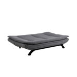 Sofa bed FAITH dark grey/black - Image 4