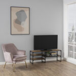 TV staliukas SEAFORD 120x33xH46cm, ąžuolas - Image 3