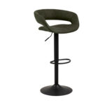 Bar stool GRACE olive green - Image 4