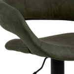 Bar stool GRACE olive green - Image 2