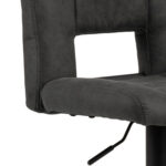 Baro kėdė SYLVIA antracito/juodos spalvos - Image 3