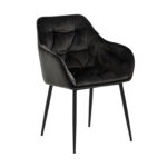 Kėdė BROOKE pilkšvai ruda/juoda - Image 2