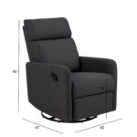 Fotelis MIKKELI recliner, pilkas - Image 6