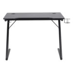 Rašomasis stalas TROOPER 100x60xH75cm, juodas - Image 6