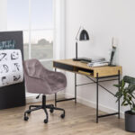 Rašomojo stalo kėdė BROOKE dusty rose - Image 3