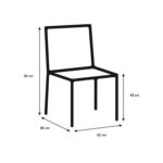 Poilsio kėdė ALBA dusty rose - Image 2