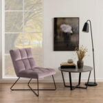 Poilsio kėdė ALBA dusty rose - Image 3