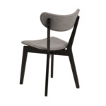 Kėdė ROXBY pilka / juoda - Image 6