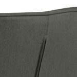 Kėdė AURA su porankiais, tamsiai pilka / ąžuolinė - Image 6