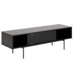 TV staliukas ANGUS 140x40xH44cm, juodas