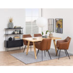 Sieninė spintelė ANGUS 94x27xH114cm, juoda - Image 3