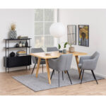 Sieninė spintelė ANGUS 94x27xH114cm, juoda - Image 4